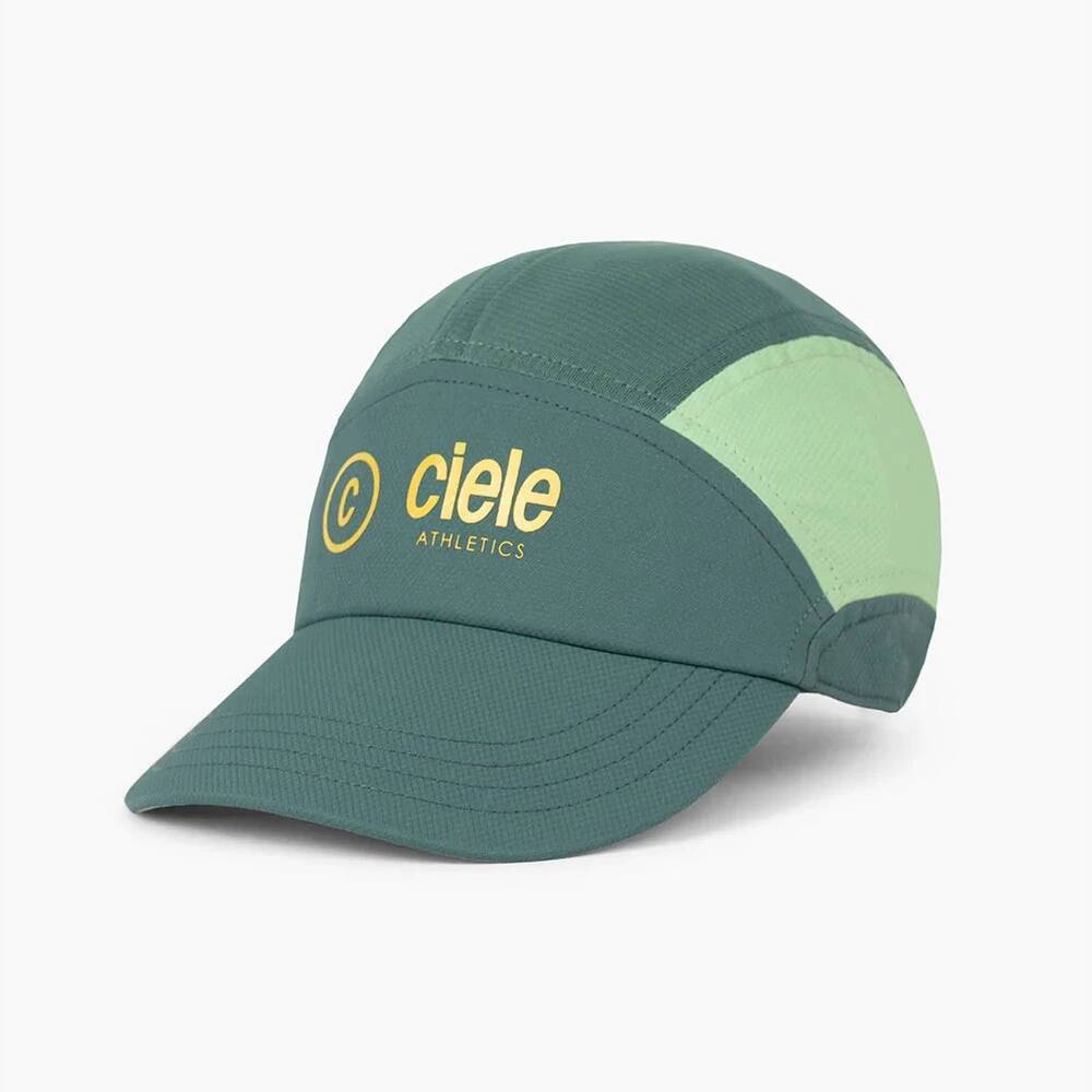 NEW CIELE ATHLETICS women's go cap in silver pine/pistachio